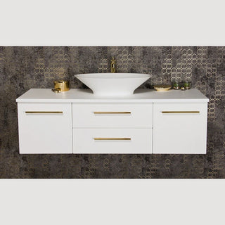 BELLI GOLD BG140-SP-50 vonios spintelė – baltas pastatomas praustuvas