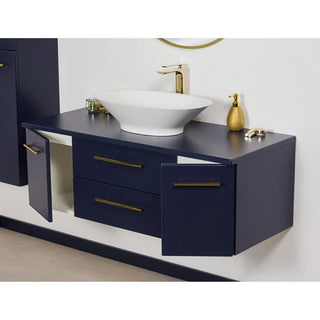 BELLI GOLD MG120-SP-50 pakabinama spintelė su stalviršiu ir praustuvu