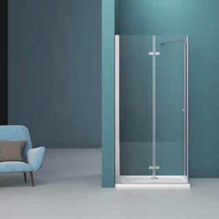 Dušo kabina sumontuota moderniame vonios kambaryje