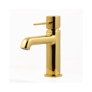 Auksinis Laveo Pola praustuvo maisytuvas soniniu kampu.