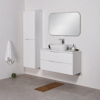 ONDA vonios baldų komplektas su praustuvu, pakabinama spintele ir veidrodžiu